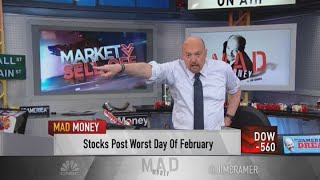 Jim Cramer explains why the bond market is causing a market sell-off