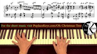 Oh Christmas Tree Jazz Piano Solo Arrangement in 5/4 by Thomas Gunther