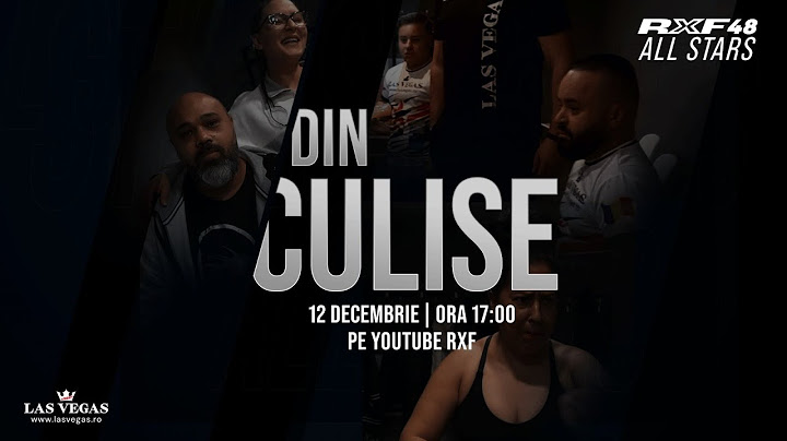 Din culisele GALEI RXF 48 ALL STARS - ADRENALINĂ, SUSPANS și EMOȚIE!!