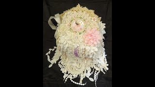 Shabby Chic Doily Mini Album - Project Share