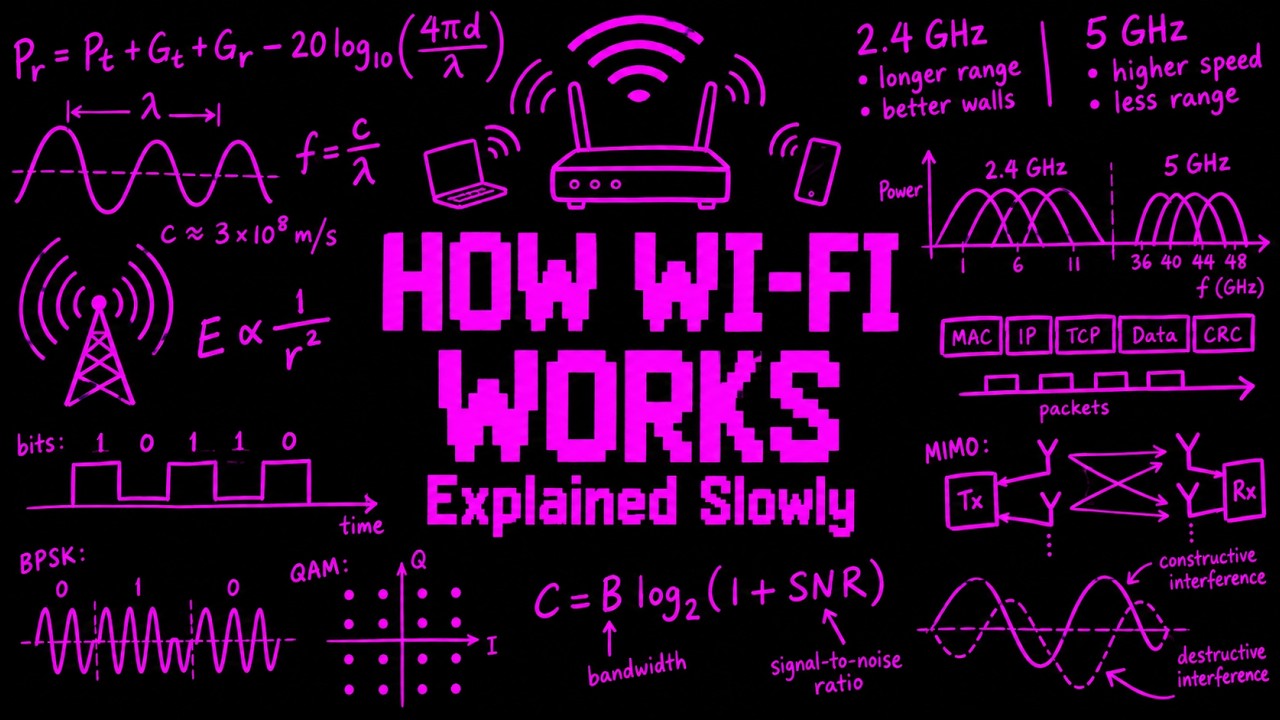 Every Confusing Thing About How Wi-Fi Works Explained Slowly (For Sleep)