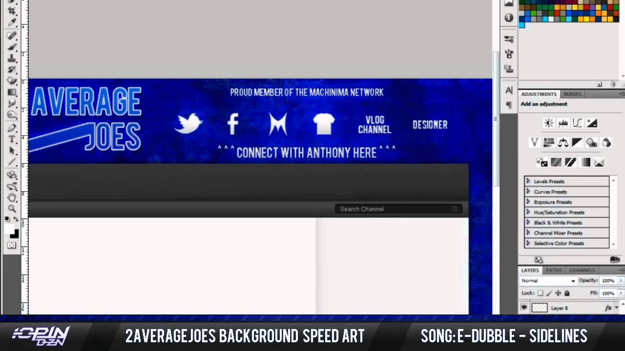 2AverageJoes | Speed Art by 10PinDesigns®