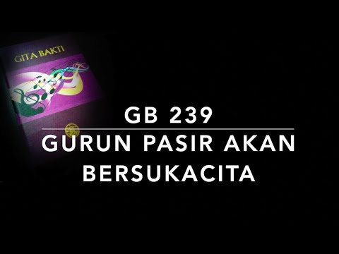 Thumbnail YouTube — Gurun Pasir Akan Bersukacita