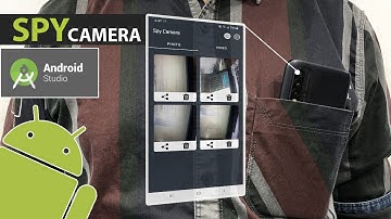 Android Spy Camera App Using Android Studio | Android App Project