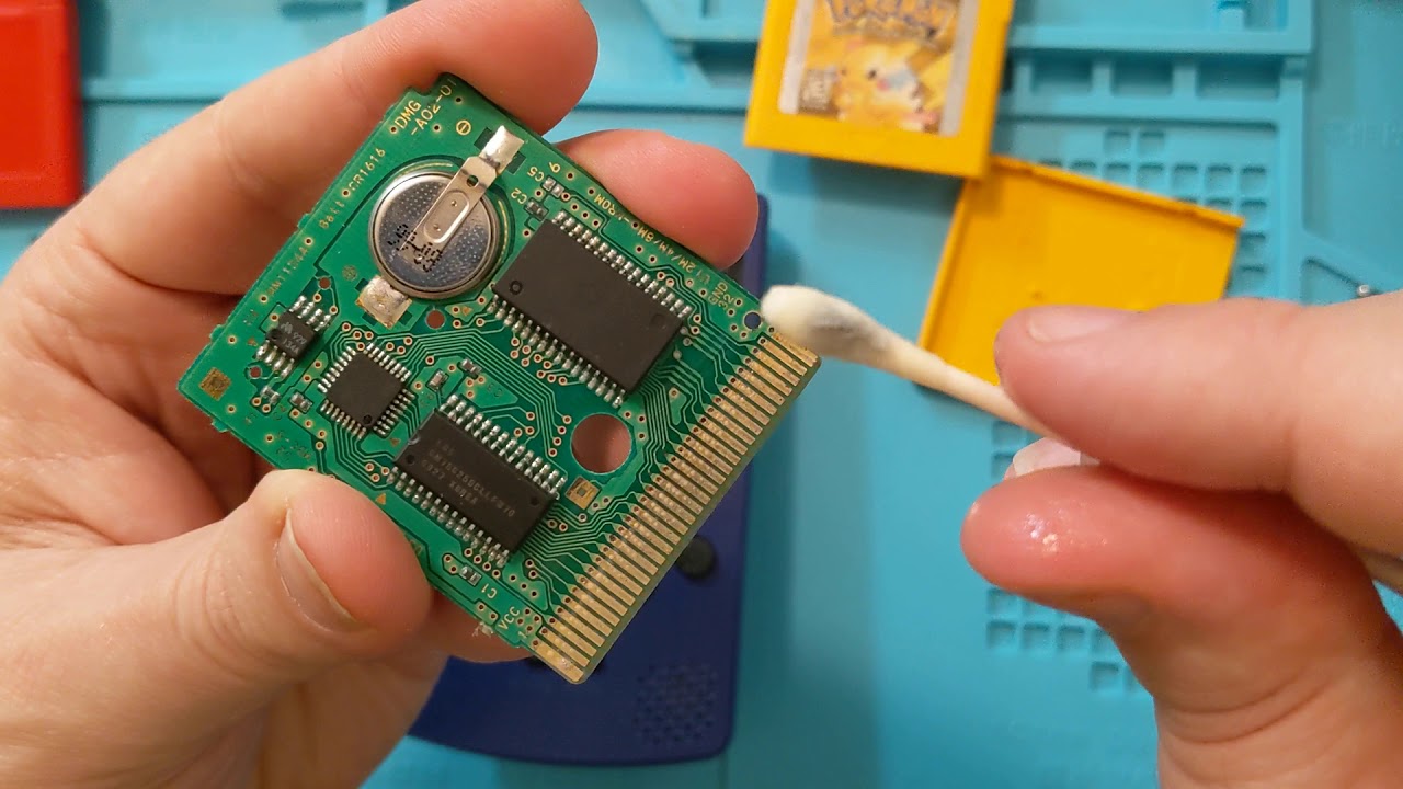 Fixing 2 Pokemon Games for Game Boy | Open Cart Surgery - YouTube