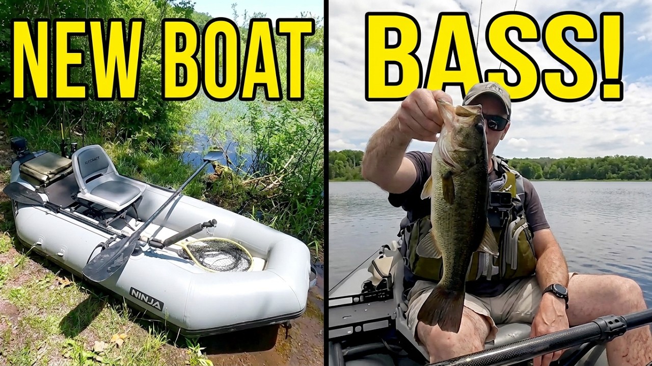 Bass Fishing a Small Pond in the Flycraft Ninja