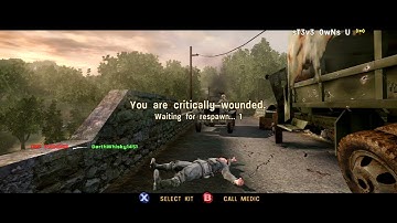 Call of Duty 3 Multiplayer Gameplay - CTF on Eder Dam