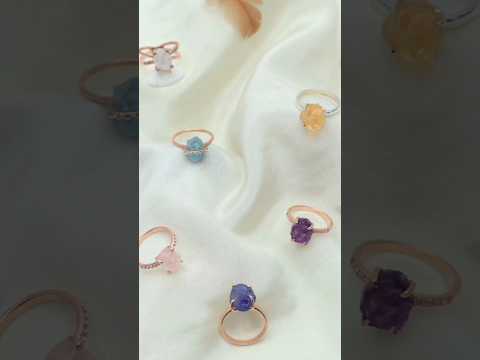 Beautiful Natural Gemstone Rings | Rananjay Exports