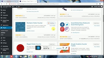 how to add visitor counter in wordpress website