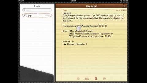 How to hack Nadis Lai Mod Points *2013* *NEW* WORKING