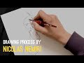 Drawing process by nicolas nemiri