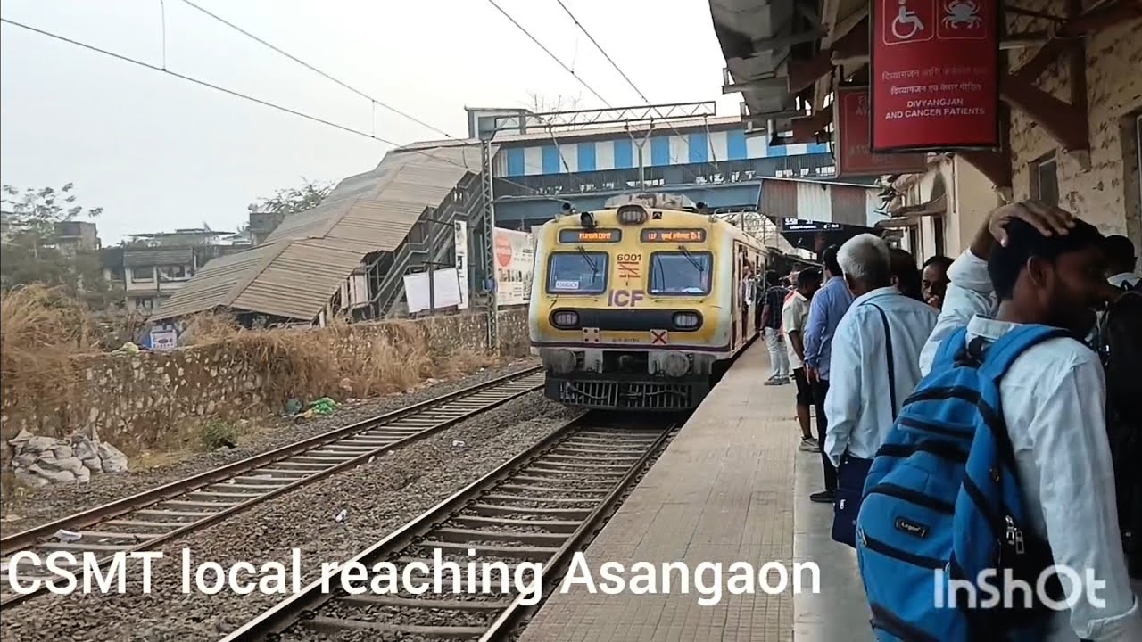 Asangaon to Khadavli Evening Local | Indian Railways Central Line Journey | Real Train Views
