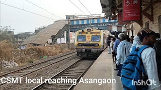 Asangaon To Khadavli Evening Local Indian Railways Central Line Journey Real Train Views