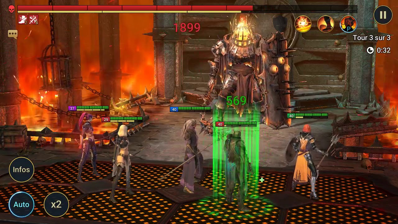 Raid Shadow Legends Chateau Du Chevalier Du Feu Etape 5 Fr Youtube