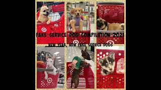 FAKE SERVICE DOG COMPILATION 2021 - New Year, New Fake Service Dogs