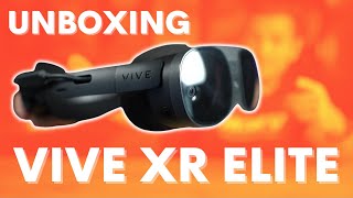 Vive XR Elite - Smallest VR Standalone Headset - Unboxing &amp; Impressions!