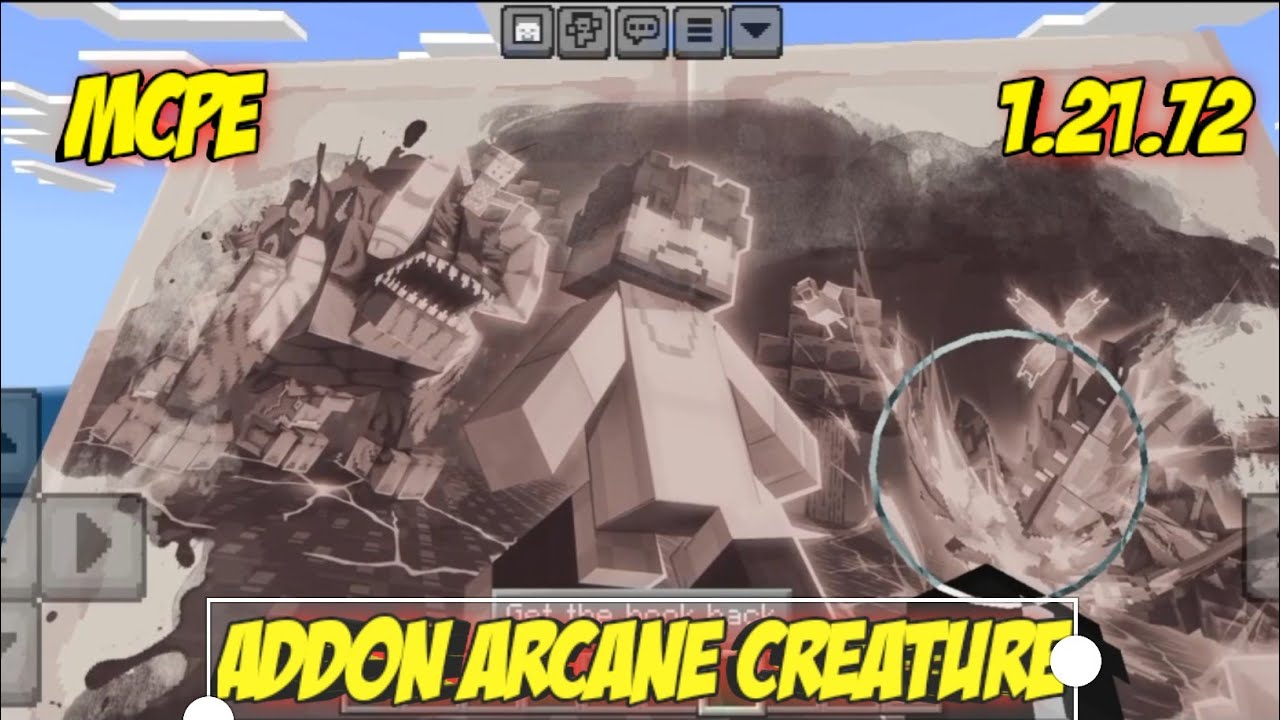 Showcase Addon Arcane Creature MCPE Minecraft Indonesia - YouTube