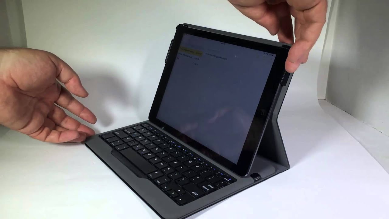 Anker TC980 Keyboard Case For iPad Air Review - YouTube