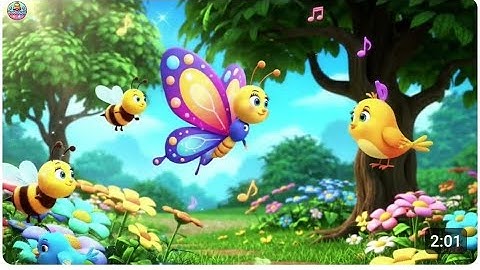 🦋🎶 Flutter Flutter Butterfly Song + Fun Action Dance for Kids 🎶🦋