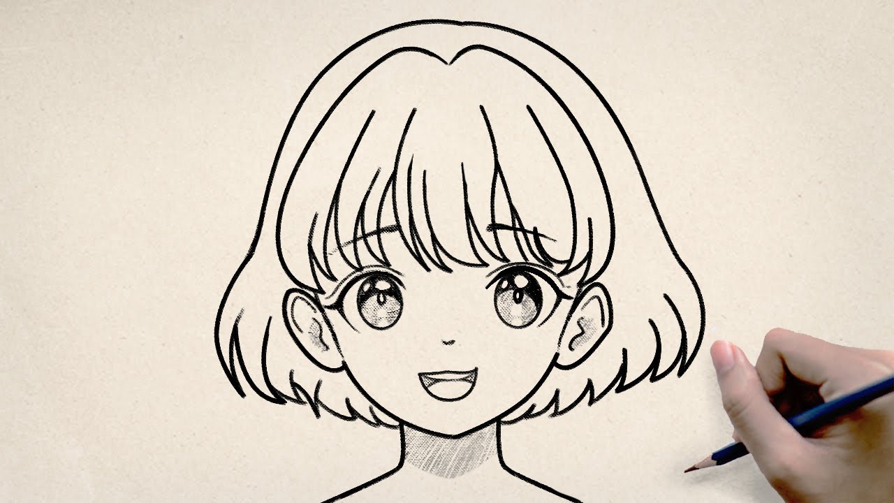 Cómo Dibujar La Cara De Una Chica De Anime Paso A Paso ¡Aprende A