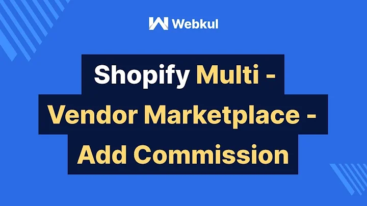 Mastering Commission Settings: Shopify Multi-Vendor Marketplace