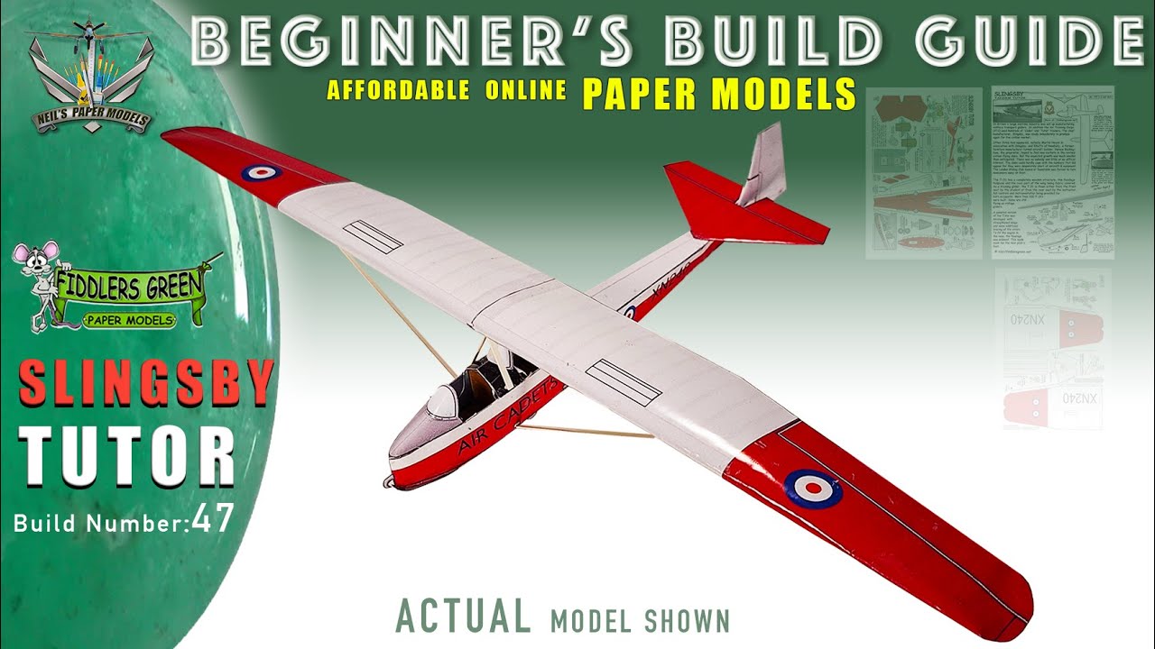 BEGINNERS GUIDE - HOW TO BUILD FIDDLERS GREEN MODEL SLINGSBY TUTOR ...
