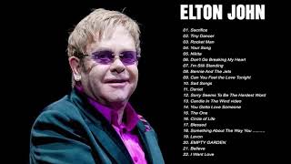 Elton John Best Songs - Best Rock Ballads 80's, 90's | The Greatest Rock Ballads Of All Time