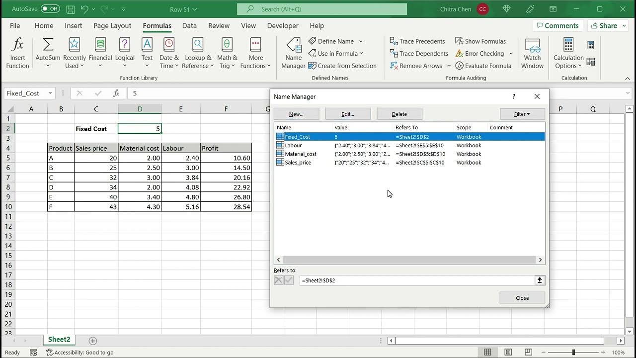 How to delete defined names in excel youtube