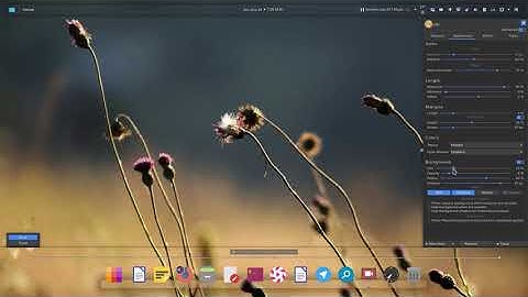 Latte Dock v0.10~ | Background Radius and Shadows