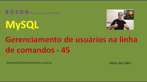 MySQL Course – System User Management – Create, Query, Rename and Delete