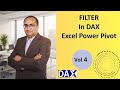 Filter In DAX in Excel Power Pivot