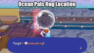 Where to find the Ocean Pals Rug for Stunfisk Pokemon Pokopia Bubbly Basin DLC
