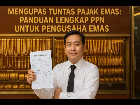 Mengupas Tuntas Pajak Emas - Panduan Lengkap PPN untuk Pedagang dan Pabrikan Emas (FULL VIDEO)
