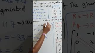 JNTUH M1 Survival Trick 🔥 Gauss Elimination Method 021