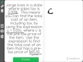 Calculating Sales Tax and Costs