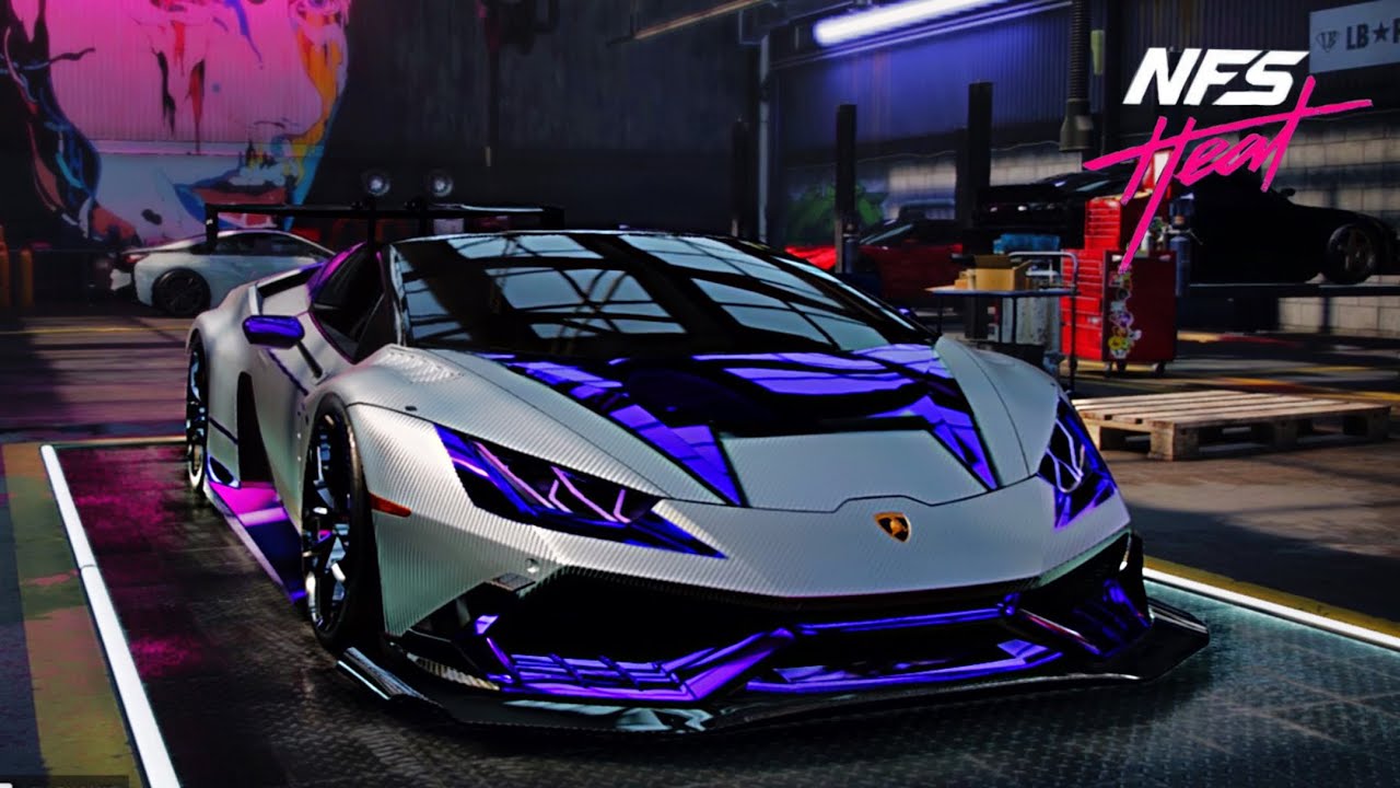 Lamborghini Hurricane Spyder modification and gameplay in NeedForSpeed HEAT