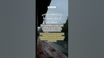 Doa Nabi Ibrahim dan Nabi Ismail saat membangun pondasi Ka