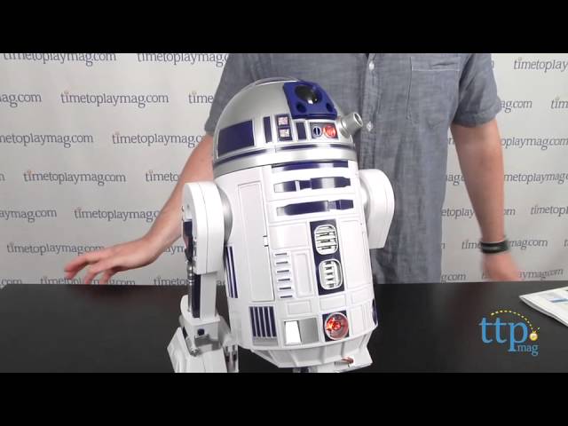 passage Pump offentliggøre Star Wars Interactive R2-D2 Astromech Droid from Hasbro - YouTube