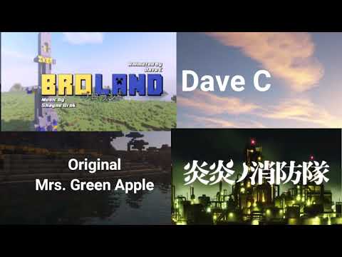 Inferno Comparison   Fire Force Op Vs Dave C PewDiePie anime opening