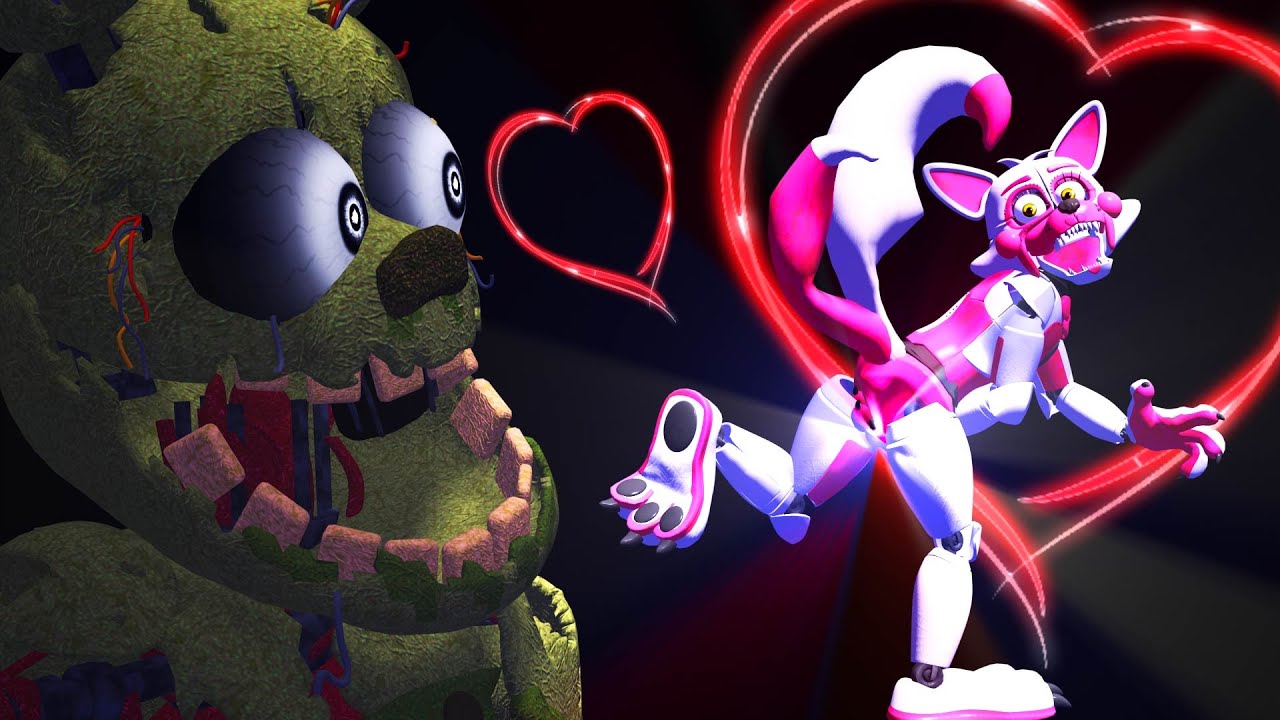 Warning Adult Girl Funtime Foxy Sexy Lesson To Springtrap Fnaf