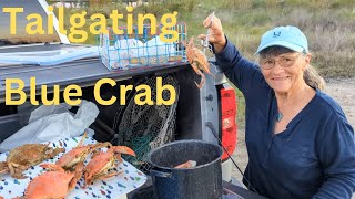 Catching Blue Crabs For Delicious Crab Pizza