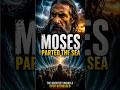 MOSES PARTED THE SEA
