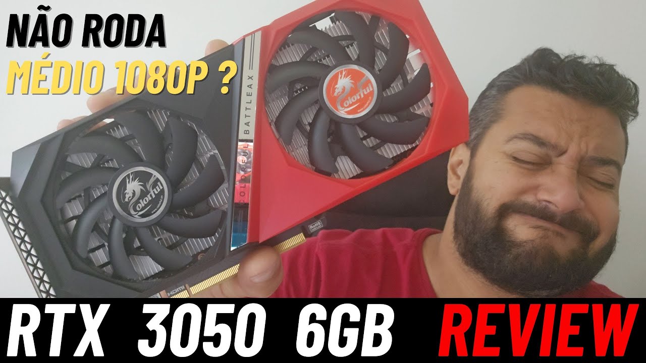RTX 3050 6GB Review - Um dos piores lançamentos da Nvidia - mal