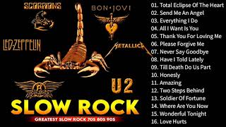 Greatest Slow Rock Ballads 80s, 90s ❄❄ U2, Scorpions, Led Zeppelin, Bon Jovi, Aerosmith