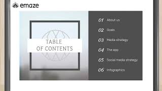 Emaze - 3D 'Office Tour' Template Tour