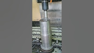 vmc mashine operating ( big round core part - 2 ) #cnc #vmc #engeenier #machine #vmcoperating