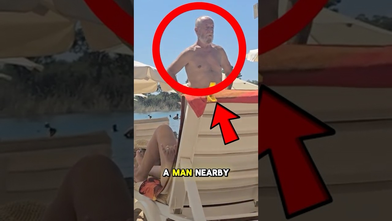 Все на пляже перестали смотреть на океан в этот момент.