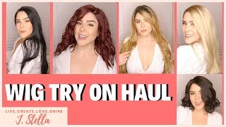 SUPER FUN WIG TRY ON | Check out my WIG COLLECTION | J. Stella