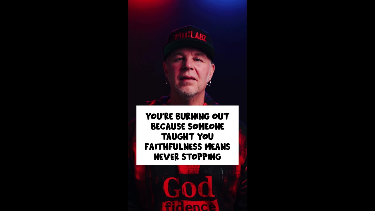 You're Burning Out Because Someone Taught You Faithfulness Means Never Stopping