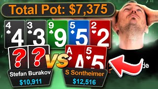 Play High Stakes Poker With Steffen Sontheimer - $10,000NL 💰